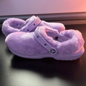 Purple limited edition Crocs